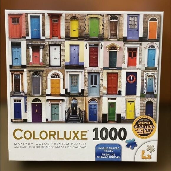 Colorluxe Maximum Color Premium 1,000 Piece Award Winning 32 Door Puzzle - Picture 1 of 12